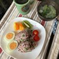ぐりtoぐら's cooksnap of when they made 大人の梅わさび青紫蘇おむすび　.