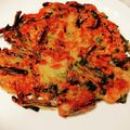 JATIS's cooksnap of when they made 米粉でカリふわ！簡単チーズチヂミ.