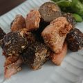 万華月's cooksnap of when they made 鮭とごぼうの胡麻味噌煮.