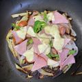 クック49L4Ho☆'s cooksnap of when they made 生地不要フライパンじゃがいもサクサクピザ.