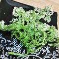 水の恵み's cooksnap of when they made セリの天ぷら.