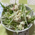 伊藤。's cooksnap of when they made 高タンパク&低糖質♪水菜とツナの白和え.