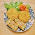 コムギ大好き's cooksnap of when they made カレー塩が美味しい☆ゴーヤのつくねフライ.