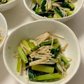 CHISA☆ごはん♪'s cooksnap of when they made 小松菜とえのきのナムル.