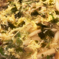みるく1108's cooksnap of when they made 超簡単！ワカメのふわふわ卵の中華スープ.