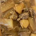 maruico's cooksnap of when they made 圧力鍋なしで❢とろとろ牛すじ煮込み.