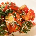 mianmian's cooksnap of when they made トマトと大葉のマリネ.