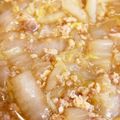 sakura小町's cooksnap of when they made ＊白菜とひき肉のそぼろあんかけ＊.