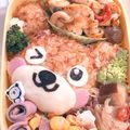 ♡❕❕'s cooksnap of when they made ふわふわクマちゃん弁当（キャラ弁）.