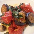 元's cooksnap of when they made なすとトマトとバジルのイタリアン炒め☆.