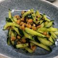 ☆すぬぴっぴ☆'s cooksnap of when they made 簡単！旨い！納豆ときゅうりの塩昆布ナムル.