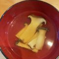 ちはるき27's cooksnap of when they made エリンギの吸い物.