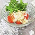 めみたん☆'s cooksnap of when they made まるごとトマトのピーナッツ合え.