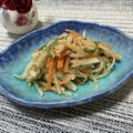 Laufen's cooksnap of when they made さっぱりと、大根サラダ☆.