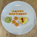 おれんじ◎'s cooksnap of when they made １歳の誕生日☆オムライスプレート☆離乳食.