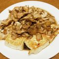 vabochan's cooksnap of when they made 美味しいよ♪豆腐のバタポンステーキ.
