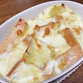 vabochan's cooksnap of when they made 朝食におやつにコーンスープでパングラタン.