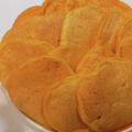 梨瀬かぁか's cooksnap of when they made ＊離乳食完了期＊豆腐と人参のホットケーキ.