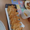 7omoko's cooksnap of when they made 具を先に入れちゃう！兜春巻きの折り方.