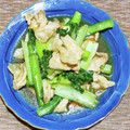 たかはらあゆむ's cooksnap of when they made 小松菜と豚肉の甘辛炒め.