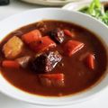 くっくペタ's cooksnap of when they made 業スーのデミグラスソースでビーフシチュー.