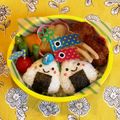 hime's cooksnap of when they made 年少　こむすびちゃんお弁当.