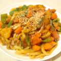 くっくのん's cooksnap of when they made 韓国風焼きうどん.