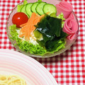tokotann's cooksnap of when they made 輪切りの胡瓜を並べたら青虫みたい？.