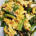 ブランシュkuu's cooksnap of when they made ほうれん草と卵の炒めもの♡.