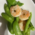 みにー2020's cooksnap of when they made エビとスナップえんどうの塩炒め.