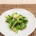 horseland's cooksnap of when they made かぶの茎だけで★シャッキリ漬物★.