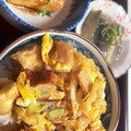 緑の人魚's cooksnap of when they made お麩とさつま揚げの卵とじ☆節約丼！.