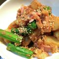 ユーロン's cooksnap of when they made 新じゃがとアスパラガスのみそ炒め.