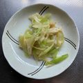 なの＠ママ's cooksnap of when they made 素材一品！白ねぎの味噌レモン炒め.