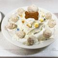 ぷくぷく灰猫's cooksnap of when they made 犬用お誕生日ケーキ♡.