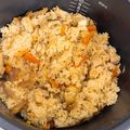 クック3Z5R7S☆'s cooksnap of when they made しっかり味♪鶏とごぼうの炊き込みご飯♡.