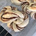ゆうままよまよ's cooksnap of when they made 手作りチョコシートDEマーブルチョコパン.