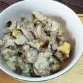 りらっくま387's cooksnap of when they made まな板包丁要らず！豚挽肉としめじの炒豆腐.