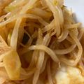 雪国☆'s cooksnap of when they made レンジで3分☆もやしとネギのピリ辛ナムル.