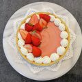 よっちゃんのヨメ's cooksnap of when they made いちごのレアチーズケーキ☆.