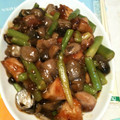ラテpon's cooksnap of when they made ＊鶏肉と旬の野菜のトウチジャン炒め＊.