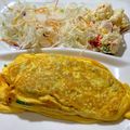 ♪ゆかたん♡'s cooksnap of when they made ほうれん草のチーズオムレツ.