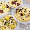 みかっしー0616's cooksnap of when they made サツマイモのもちもち蒸しパン.