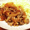 かなりんココりん's cooksnap of when they made 簡単♪新玉葱と豚肉の炒め物／生姜焼き風.
