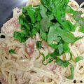 料理を好きに！'s cooksnap of when they made 簡単♪梅と大葉のシーチキンパスタ.