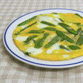 umemodoki's cooksnap of when they made フライパンで簡単♡絹さやの卵とじ.