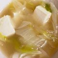 ミンジュン's cooksnap of when they made 鱈と白菜と豆腐のあっさり塩味スープ.
