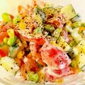 みなとのまんま's cooksnap of when they made わさびマヨで☆簡単ころころサラダ♪.