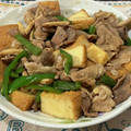 chuuta☆'s cooksnap of when they made ☆厚揚げと豚肉☆甘辛炒め.