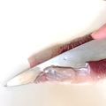 ♡マッキークッキング's cooksnap of when they made 捌いてみた・カワハギの薄造り.